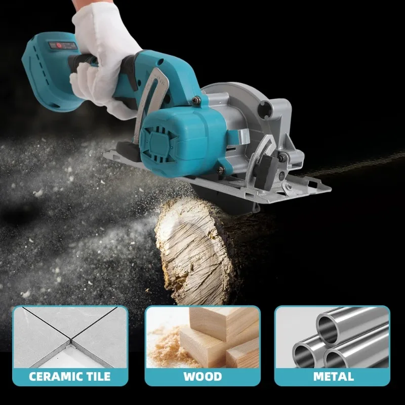 【Premium】Brushless Electric Circular Saws 5Inch Cordless Cutting Tool Handheld Woodworking Tools for 18V Battery
【Premium】Brushless Electric Circular Saws 5Inch Cordless Cutting Tool Handheld Woodworking Tools for 18V Battery