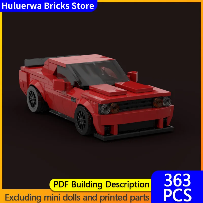 Модель городской автомобиль MOC, строительные кирпичи SRT Hellcat Muscle, спортивный автомобиль, модульная технология, детские праздничные подарки, сборные игрушки, костюм
Модель городской автомобиль MOC, строительные кирпичи SRT Hellcat Muscle, спортивный автомобиль, модульная технология, детские праздничные подарки, сборные игрушки, костюм