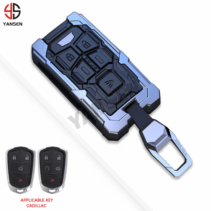 Zinc Alloy & Silicone Car Key Case Cover Holder For Cadillac ATS-L XTS XT4 XT5 XT6 CTS CT4 CT5 CT6 ATS 28T SRX Escalade
Zinc Alloy & Silicone Car Key Case Cover Holder For Cadillac ATS-L XTS XT4 XT5 XT6 CTS CT4 CT5 CT6 ATS 28T SRX Escalade