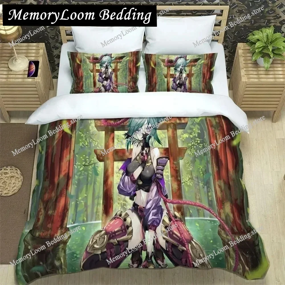 3D Print Colorful Genshin Impact Bedding Set Boys Girls Twin-Queen-King Size Duvet Cover Pillowcase Bed Kids Adult Soft Cozy
3D Print Colorful Genshin Impact Bedding Set Boys Girls Twin-Queen-King Size Duvet Cover Pillowcase Bed Kids Adult Soft Cozy