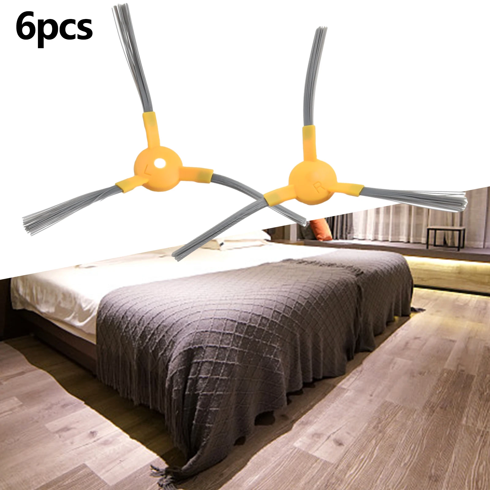 6PCS Side Brushes For NETBOT S15 Robot Vacuum Cleaner Parts Accessory Household Sweeper Cleaning Tool Replacement
6PCS Side Brushes For NETBOT S15 Robot Vacuum Cleaner Parts Accessory Household Sweeper Cleaning Tool Replacement