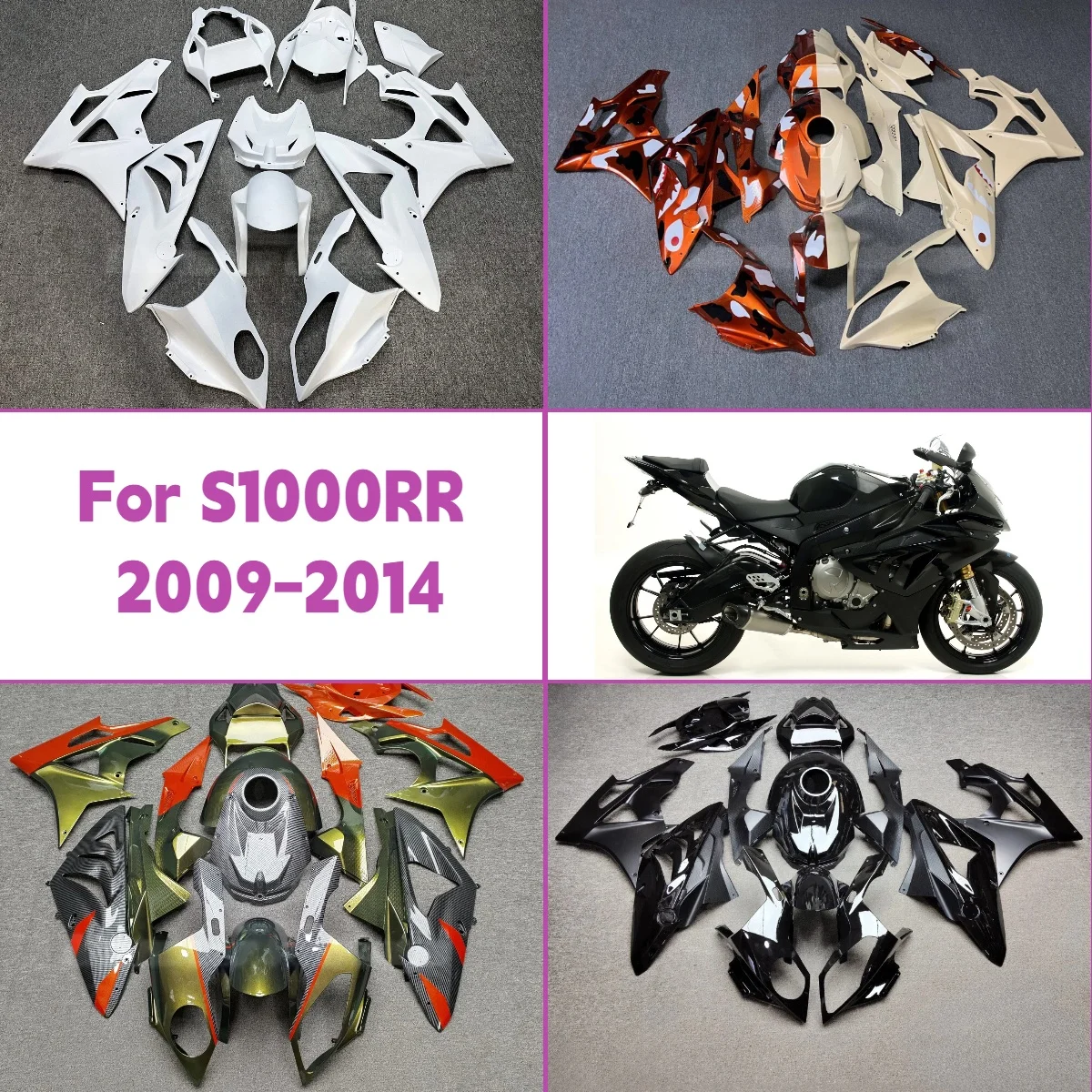 Обтекатели Prime 2009-2014 S1000RR, полностью окрашенный в АБС-пластик, литой под давлением, подходит для BMW S 1000RR 09-14
Обтекатели Prime 2009-2014 S1000RR, полностью окрашенный в АБС-пластик, литой под давлением, подходит для BMW S 1000RR 09-14