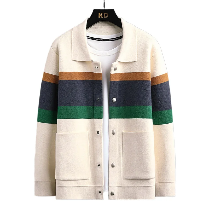 2026 New Spring and Autumn New Business Casual Cardigan Sweater Men's Fashion Versatile Long Sleeved Knitted Coat
2026 New Spring and Autumn New Business Casual Cardigan Sweater Men's Fashion Versatile Long Sleeved Knitted Coat