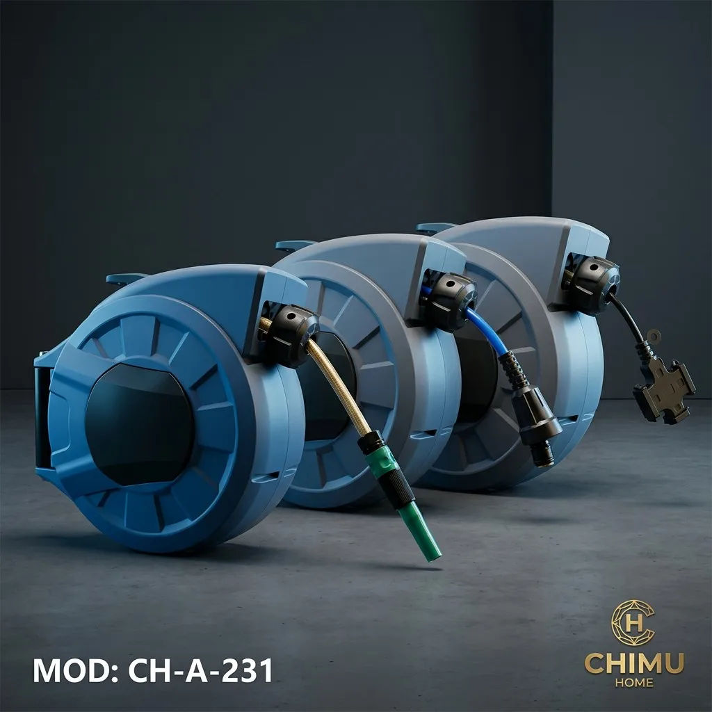 【CHIMU HOME】Pro Automatic Telescopic Air Hose Reel 10M/15M/25M Retractable Water Pipe Storage for Garage Home Maint. Detailing
【CHIMU HOME】Pro Automatic Telescopic Air Hose Reel 10M/15M/25M Retractable Water Pipe Storage for Garage Home Maint. Detailing