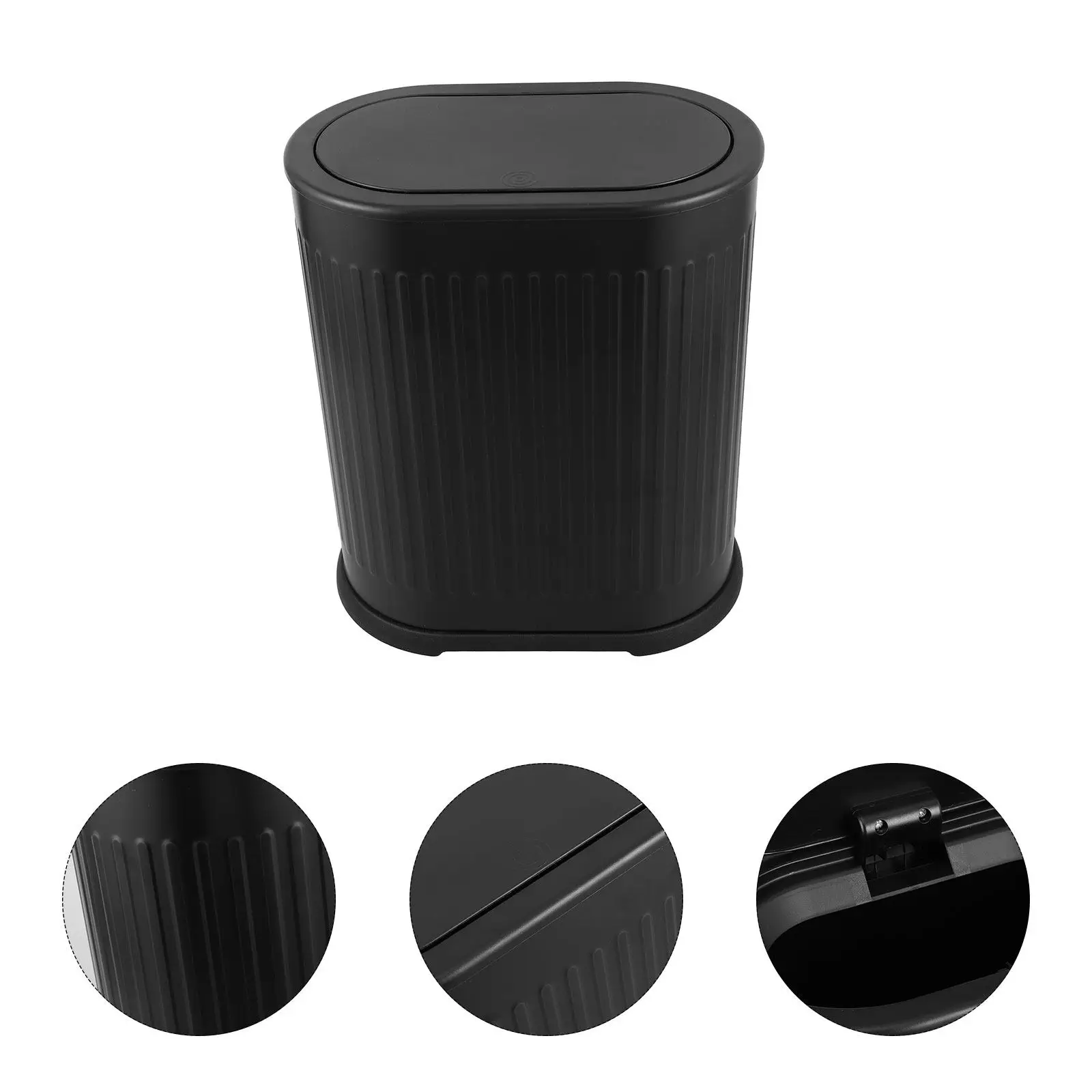 6L Press Top Trash Can Slim Narrow Plastic Garbage Bin for Bathroom Bedroom Living Room with Lid Odor Control Wastebasket
6L Press Top Trash Can Slim Narrow Plastic Garbage Bin for Bathroom Bedroom Living Room with Lid Odor Control Wastebasket