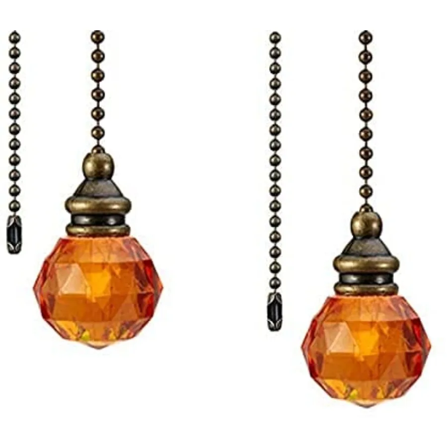 2Pcs Ceiling Fan Pull Chains Pendant Pull Chain Extension Ceiling Fan Chain Extender for Ceiling Light Lamp Fan Chain Brown
2Pcs Ceiling Fan Pull Chains Pendant Pull Chain Extension Ceiling Fan Chain Extender for Ceiling Light Lamp Fan Chain Brown