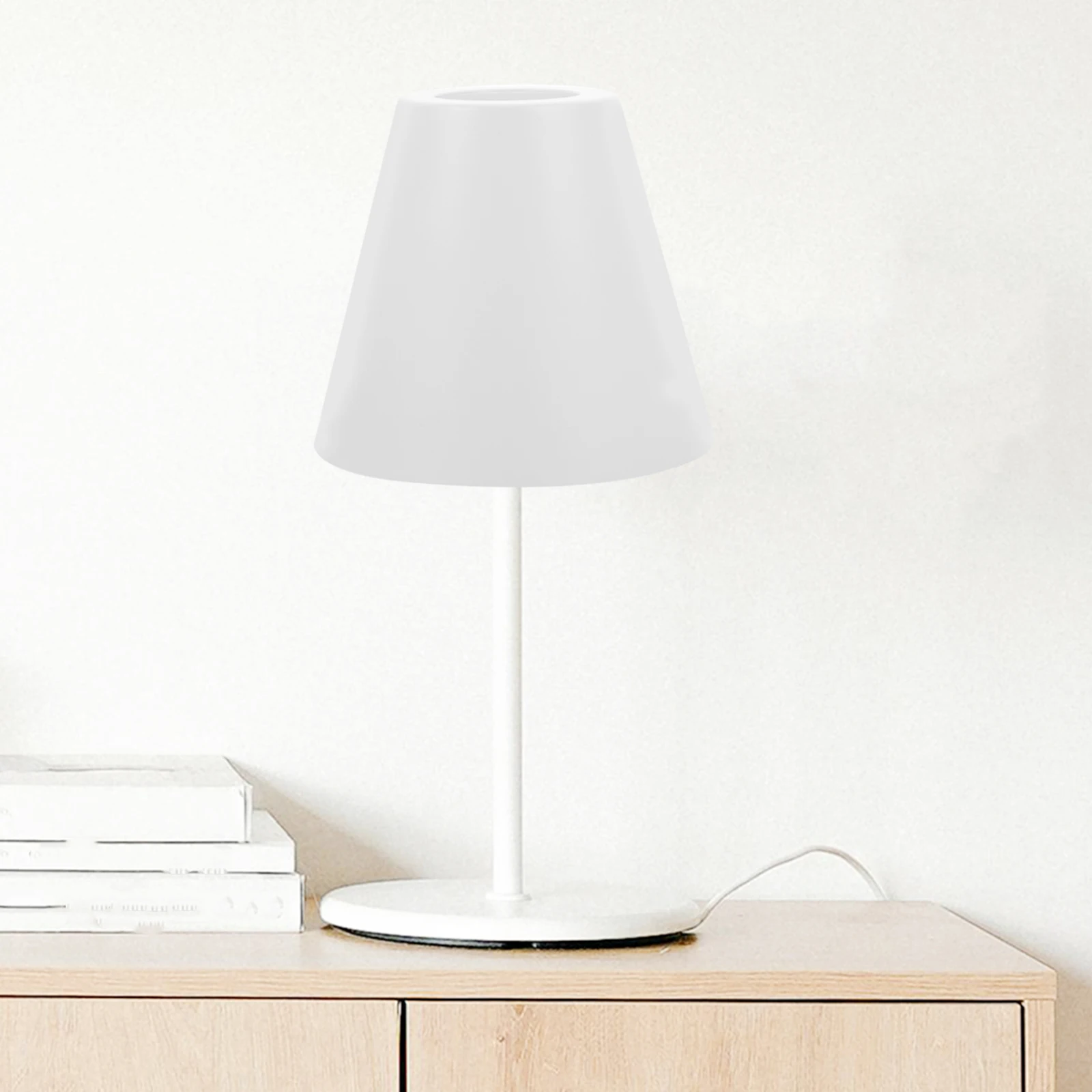 Iron Lampshade E27 White 42mm Hole Simple Desk Floor Reading Light Cover Replacement Metal Table Shade Accessories Ch
Iron Lampshade E27 White 42mm Hole Simple Desk Floor Reading Light Cover Replacement Metal Table Shade Accessories Ch