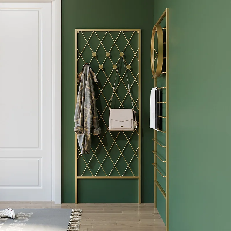 Creative light luxury corner hanger floor bedroom space saving wall with mirror trapezoidal entrance corner coat rack
Creative light luxury corner hanger floor bedroom space saving wall with mirror trapezoidal entrance corner coat rack