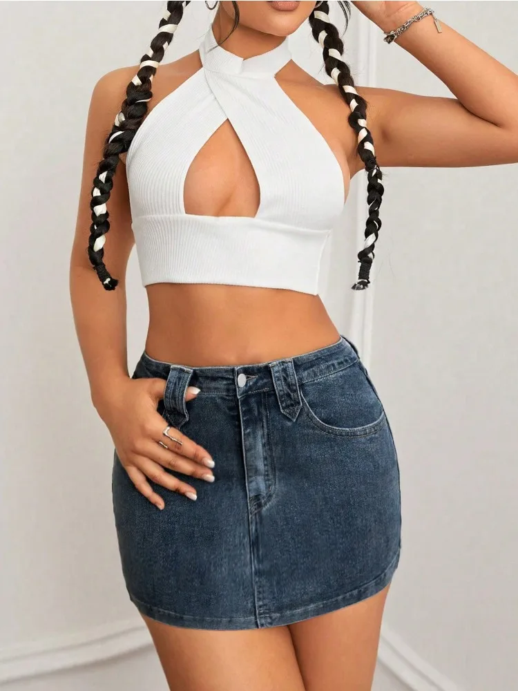 2026 Dark Wash Denim Mini Skirt for Women High Waist Solid Color Jean Streetwear Bodycon Casual Summer Short Skirt
2026 Dark Wash Denim Mini Skirt for Women High Waist Solid Color Jean Streetwear Bodycon Casual Summer Short Skirt