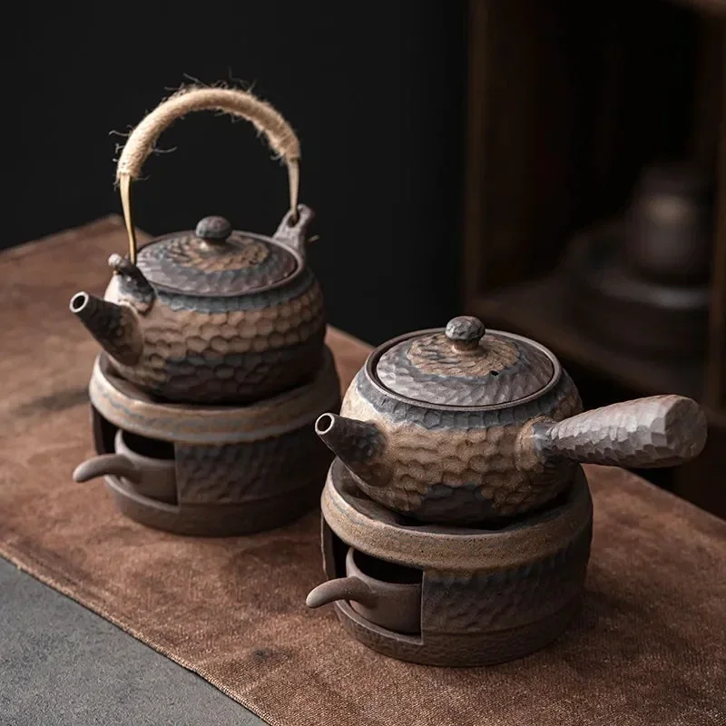 Coarse Pottery Warm Tea Stove Japanese-Style Handmade Vintage Warmer Tea Pot Ceramic Kung Fu Tea Set
Coarse Pottery Warm Tea Stove Japanese-Style Handmade Vintage Warmer Tea Pot Ceramic Kung Fu Tea Set