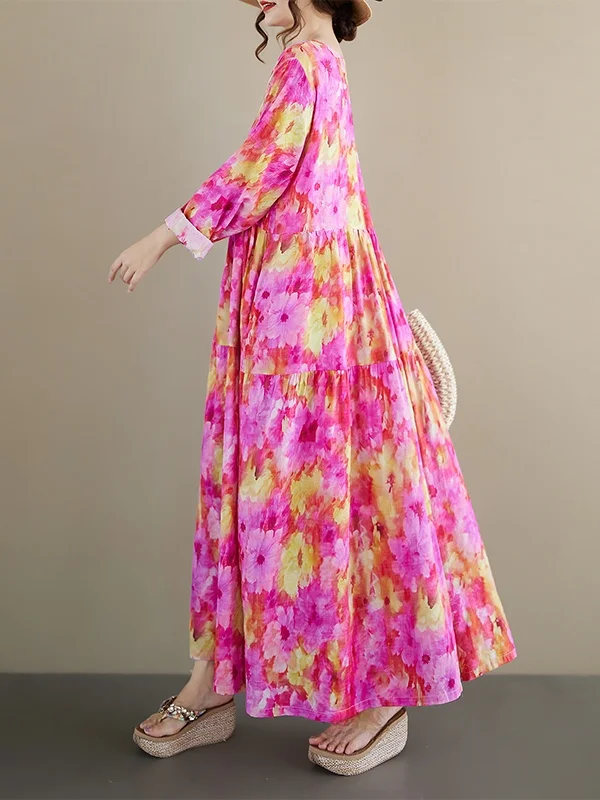 Красное свободное платье с цветочным принтом Long Sve round Ne Casual Dr, женское осеннее новое винтажное платье трапециевидной формы Ci Walk
Красное свободное платье с цветочным принтом Long Sve round Ne Casual Dr, женское осеннее новое винтажное платье трапециевидной формы Ci Walk