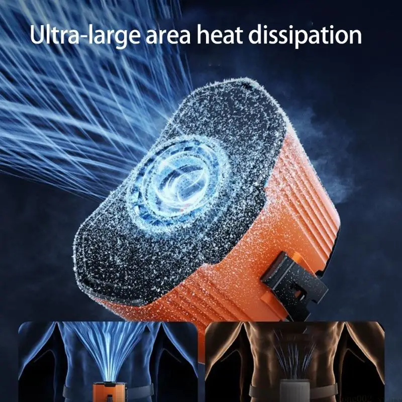 D0AB Plastic Belt Fan 12000mAh Rechargable Fan Waist-Mounted Fan Small Fan Waist Fan
D0AB Plastic Belt Fan 12000mAh Rechargable Fan Waist-Mounted Fan Small Fan Waist Fan