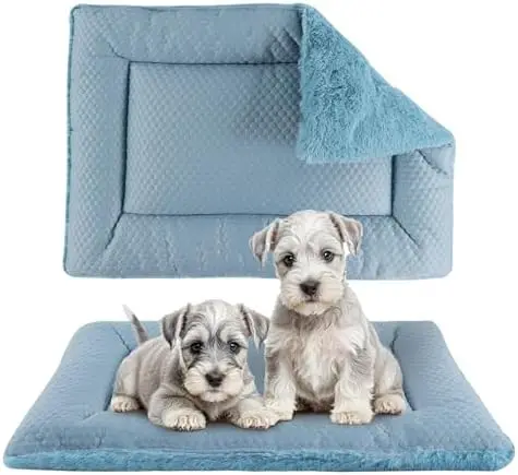 Vetasac Reversible Dog Bed Mat 18"x13" - Soft, Washable Crate Pad for Small Medium Dogs - Blue
Vetasac Reversible Dog Bed Mat 18"x13" - Soft, Washable Crate Pad for Small Medium Dogs - Blue