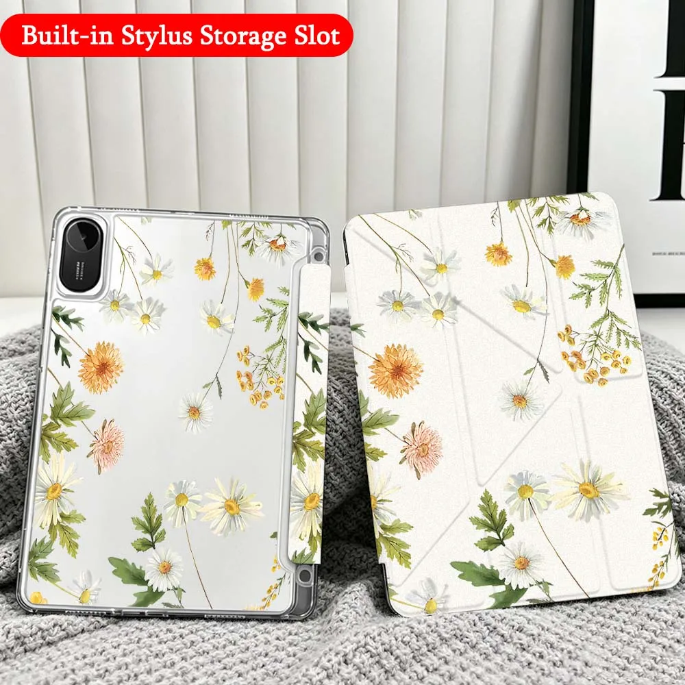 Luxury Chrysanthemum Case For Xiaomi Redmi Poco Pad 5 6 7 8 Pro SE 11 11.2 12.1 Inch Transparent Y-Shaped Folding Tablet
Luxury Chrysanthemum Case For Xiaomi Redmi Poco Pad 5 6 7 8 Pro SE 11 11.2 12.1 Inch Transparent Y-Shaped Folding Tablet