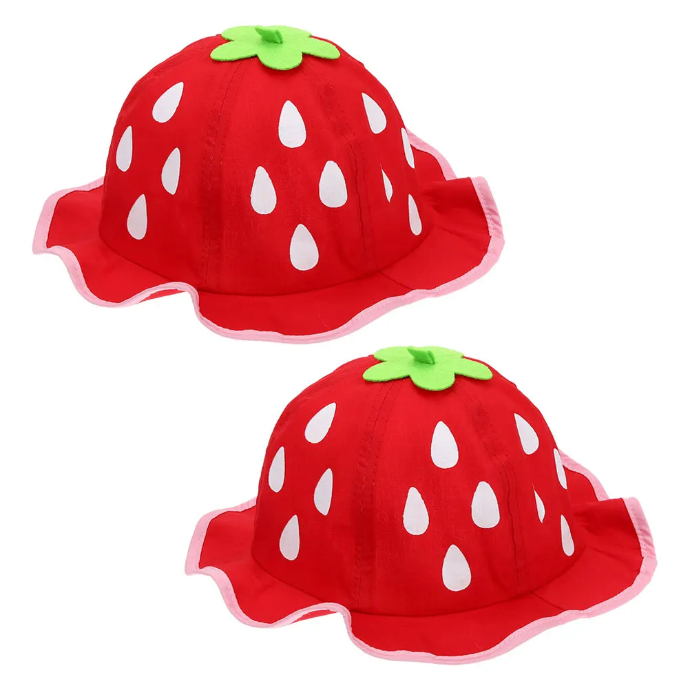 2pcs Strawberry Lightweight Kids Baby Bucket Hat Cap For Kids for Girls Boys S Strawberries Beach
2pcs Strawberry Lightweight Kids Baby Bucket Hat Cap For Kids for Girls Boys S Strawberries Beach
