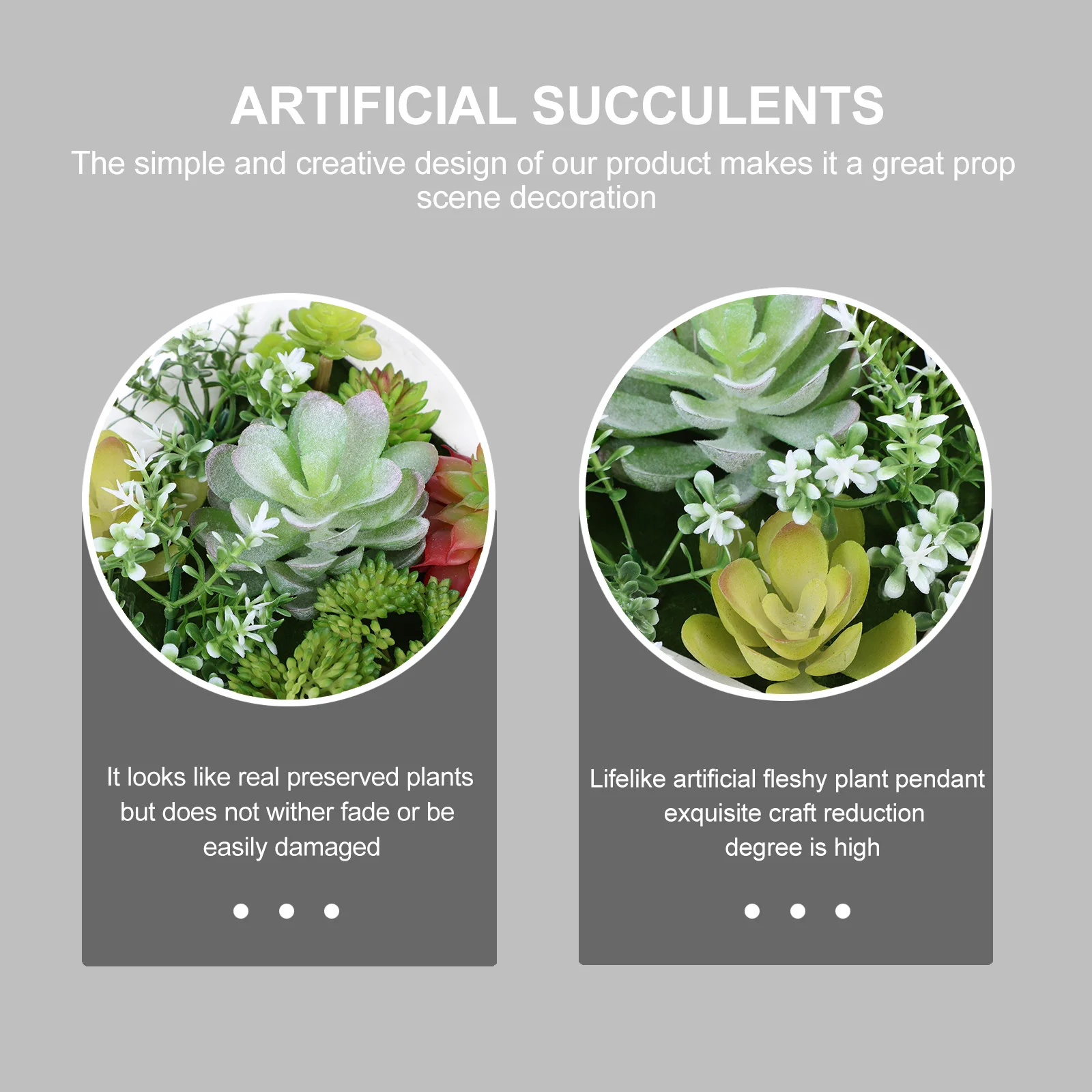 Simulation Succulent Plants Pendant Wall Hanging Decor For Indoor Outdoor Garden Fence Room Artificial Plant
Simulation Succulent Plants Pendant Wall Hanging Decor For Indoor Outdoor Garden Fence Room Artificial Plant