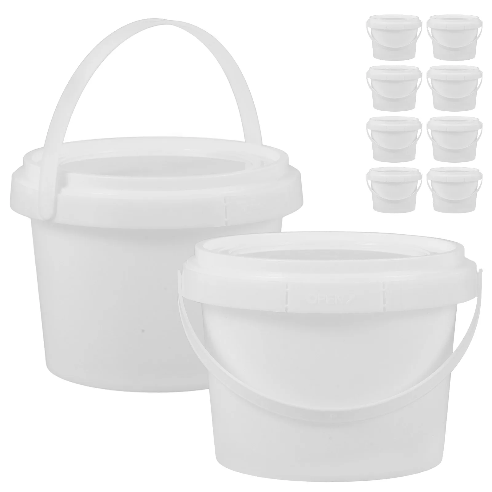 10pcs Ice Cream Containers 300ml Round White DIY Storage Boxes Reusable Fridge Tubs Kitchen Supplies Fruit Preservation
10pcs Ice Cream Containers 300ml Round White DIY Storage Boxes Reusable Fridge Tubs Kitchen Supplies Fruit Preservation