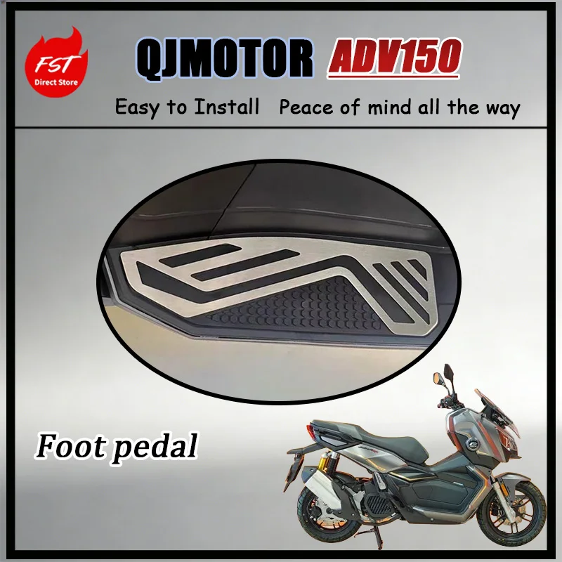 FOR QJMOTOR Hong 150ADV Stainless Steel Anti-Slip Footrest Pad Mod Part Enhance Your Ride with This Durable Footboard Accessory
FOR QJMOTOR Hong 150ADV Stainless Steel Anti-Slip Footrest Pad Mod Part Enhance Your Ride with This Durable Footboard Accessory
