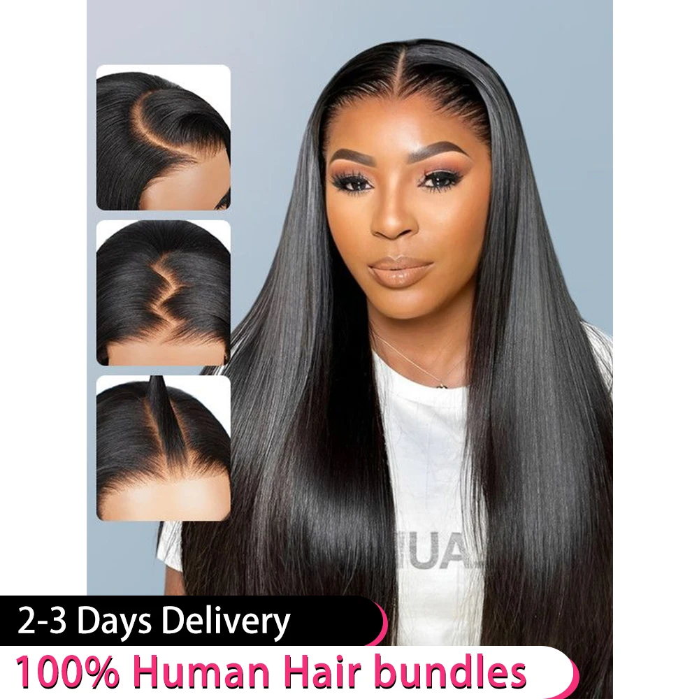 13x6 Straight HD Lace Frontal Human Hair Wigs 13x4 200 Density Transparent Lace Front Wig 40Inch 100% Brazilian Pre Plucked Wig 
13x6 Straight HD Lace Frontal Human Hair Wigs 13x4 200 Density Transparent Lace Front Wig 40Inch 100% Brazilian Pre Plucked Wig