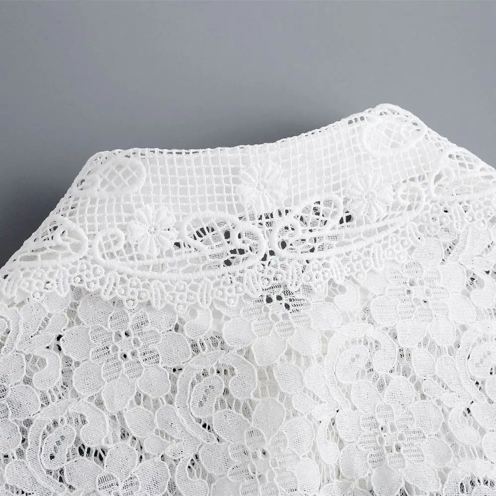 Elegant Cape Lace Shawl Cloak Hollow Out Lace Fake Collar Crochet Long Sleeves Flower Scarves Scarf Accessories
Elegant Cape Lace Shawl Cloak Hollow Out Lace Fake Collar Crochet Long Sleeves Flower Scarves Scarf Accessories