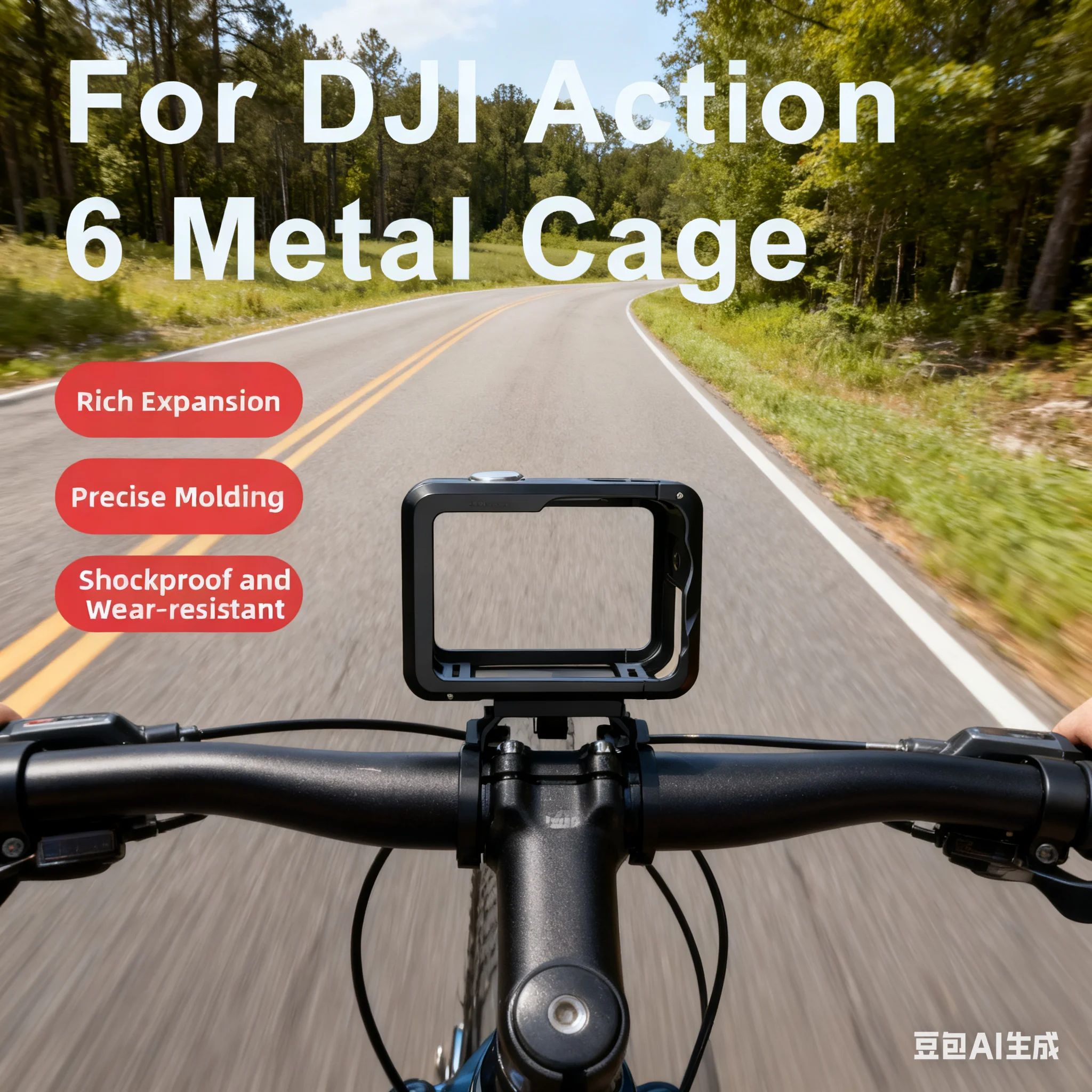 Защитная клетка из алюминиевого сплава для DJI Action 6, быстросъемная металлическая расширительная рамка, клетка для кролика, аксессуары для экшн-камеры
Защитная клетка из алюминиевого сплава для DJI Action 6, быстросъемная металлическая расширительная рамка, клетка для кролика, аксессуары для экшн-камеры