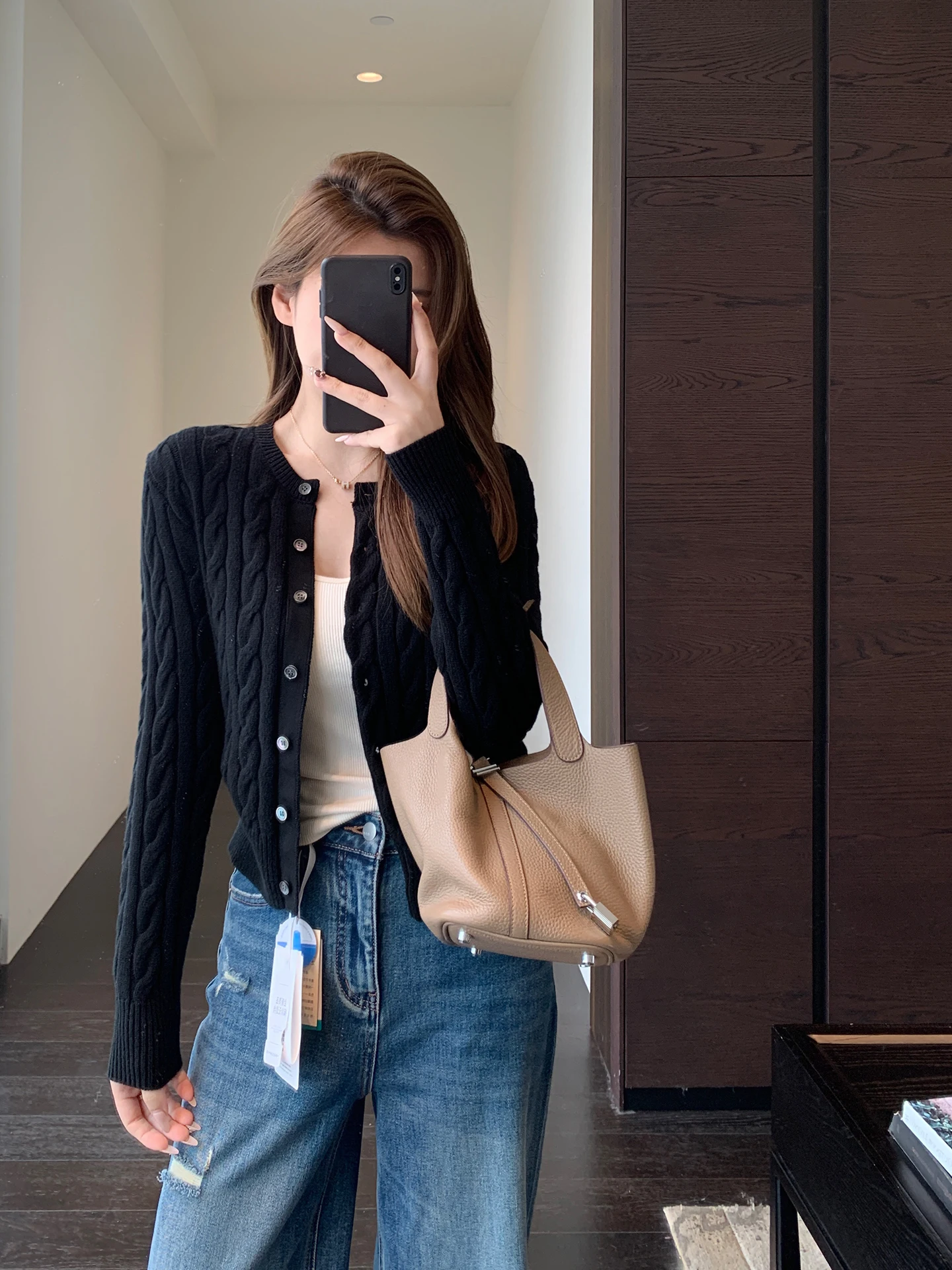 Slimming Knitted Sweater Cardigan Women's Faion Lazy Sle Spring New Arrival Mid-Thi Long Sve round Ne Open Front Coat
Slimming Knitted Sweater Cardigan Women's Faion Lazy Sle Spring New Arrival Mid-Thi Long Sve round Ne Open Front Coat