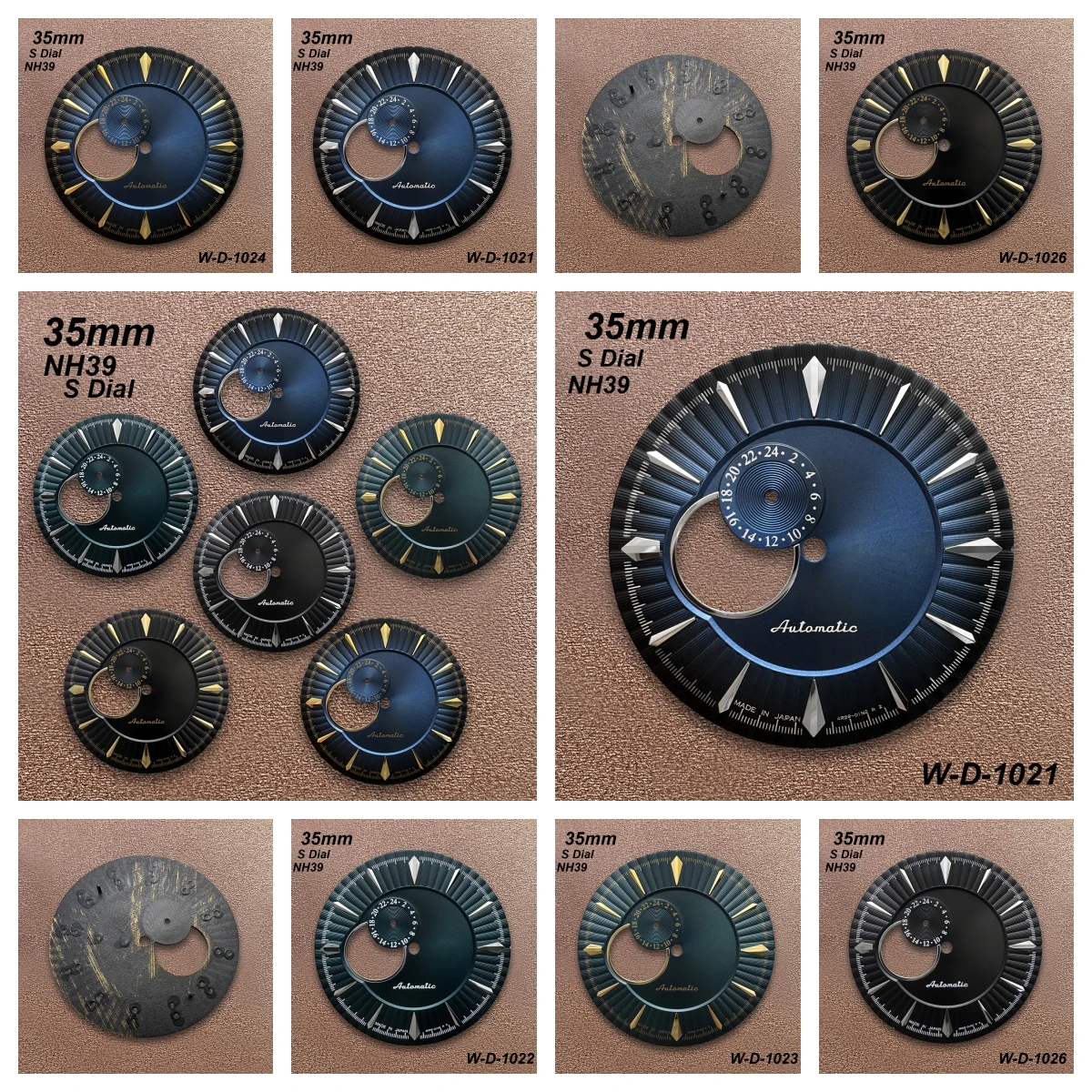 35mm S Logo Hollow Out Cocktail Dial Suitable For NH39 Automatic Movement High-Quality Watch Modification Accessories
35mm S Logo Hollow Out Cocktail Dial Suitable For NH39 Automatic Movement High-Quality Watch Modification Accessories