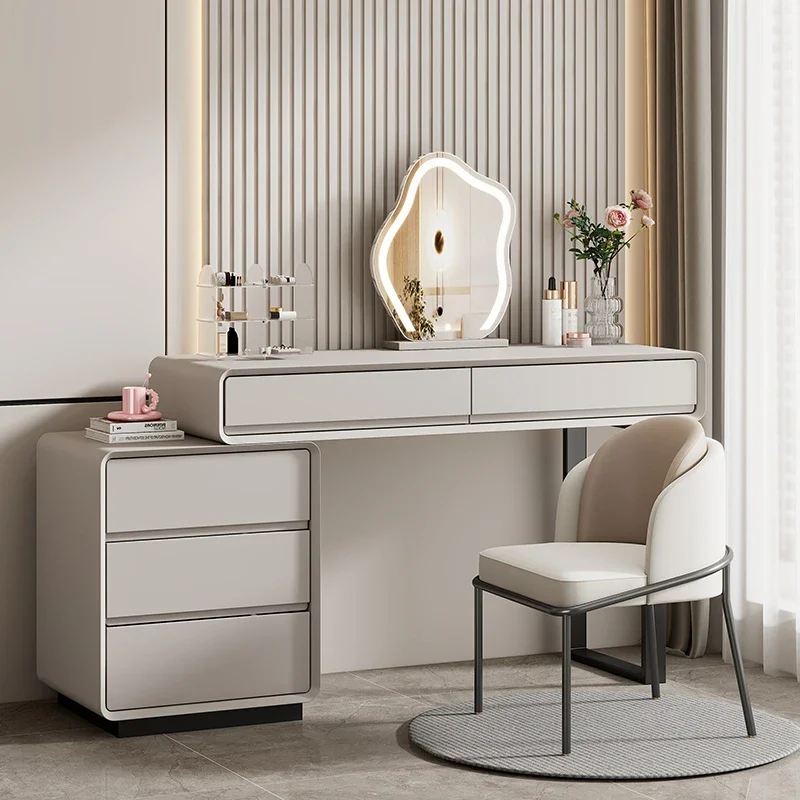 Modern Minimalist Dressing Table Luxury Bedroom Drawer Girls Dressing Table European Storage Penteadeira Para Quarto Furniture
Modern Minimalist Dressing Table Luxury Bedroom Drawer Girls Dressing Table European Storage Penteadeira Para Quarto Furniture