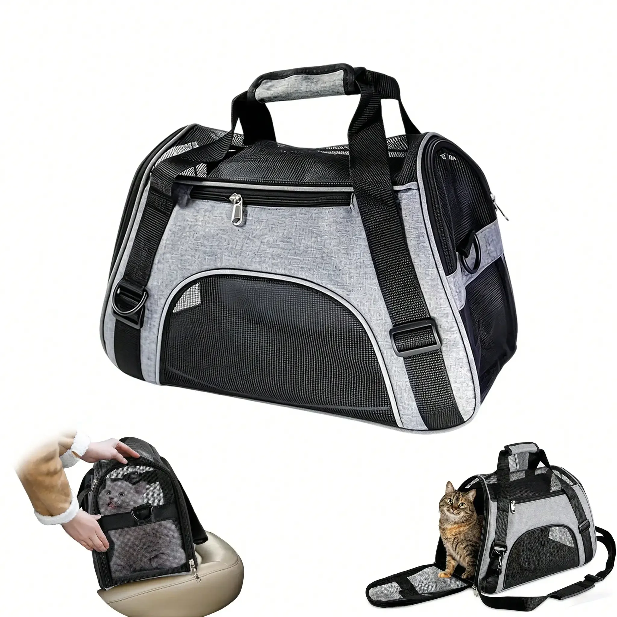 Pet Travel Carriers Portable Cat Carrier Dog Carrier Bags Collapsible Pet Carrier For Small Dogs Cats Puppies Cozy Soft
Pet Travel Carriers Portable Cat Carrier Dog Carrier Bags Collapsible Pet Carrier For Small Dogs Cats Puppies Cozy Soft