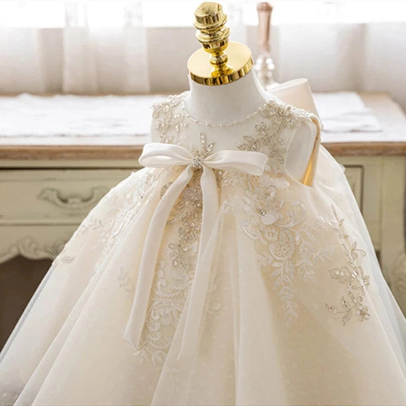 Flower Girl Dress Ankle Length Sleeveless Custom Made Kids Birthday Clothes Ruffles Long Pageant Gowns
Flower Girl Dress Ankle Length Sleeveless Custom Made Kids Birthday Clothes Ruffles Long Pageant Gowns