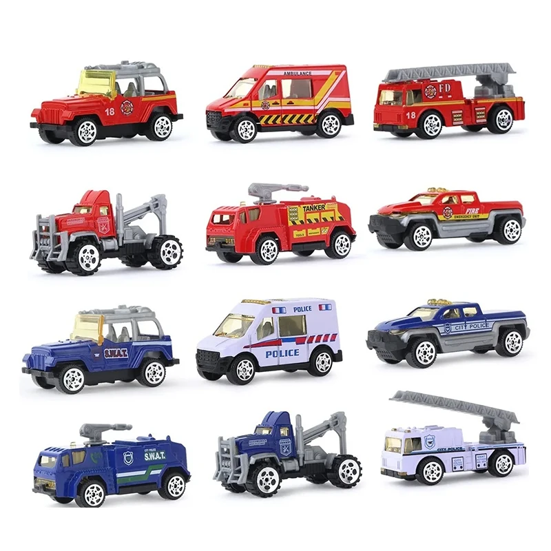 6 Packs Kids Car Model Toy Mini Excavator Diecast Engineering Vehicle Fire Truck Educational Toys Gifts for Boys Kids
6 Packs Kids Car Model Toy Mini Excavator Diecast Engineering Vehicle Fire Truck Educational Toys Gifts for Boys Kids
