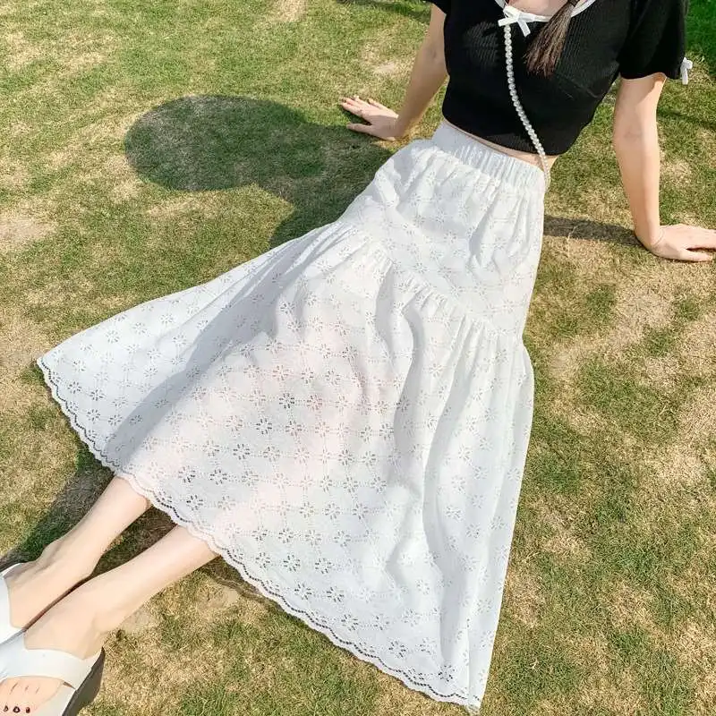 Slim Fit Summer Skirt Umbrella Stitching Fis Cleanfit Sle mid Waist A-Line Skirt Polyester Fabric Ciwalk Suitable
Slim Fit Summer Skirt Umbrella Stitching Fis Cleanfit Sle mid Waist A-Line Skirt Polyester Fabric Ciwalk Suitable