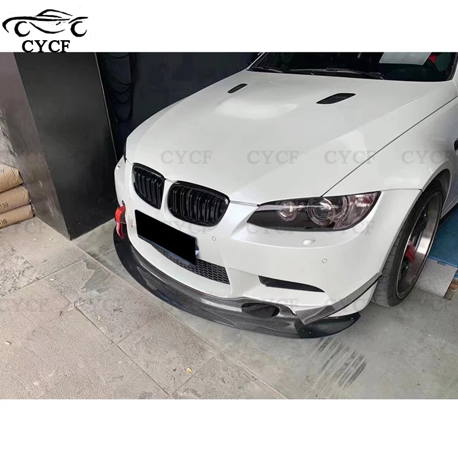 High quality carbon fiber Fog lamp frame under the For BMW 3 Series M3 E92 E93 GT4 Style front bumper vent Wind knife Body Kit
High quality carbon fiber Fog lamp frame under the For BMW 3 Series M3 E92 E93 GT4 Style front bumper vent Wind knife Body Kit