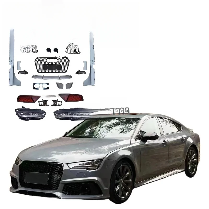 Top quality Car Conversion Upgrade Facelift Front Bumper RS7 Look Retrofit A7 S7 Bodykit
Top quality Car Conversion Upgrade Facelift Front Bumper RS7 Look Retrofit A7 S7 Bodykit