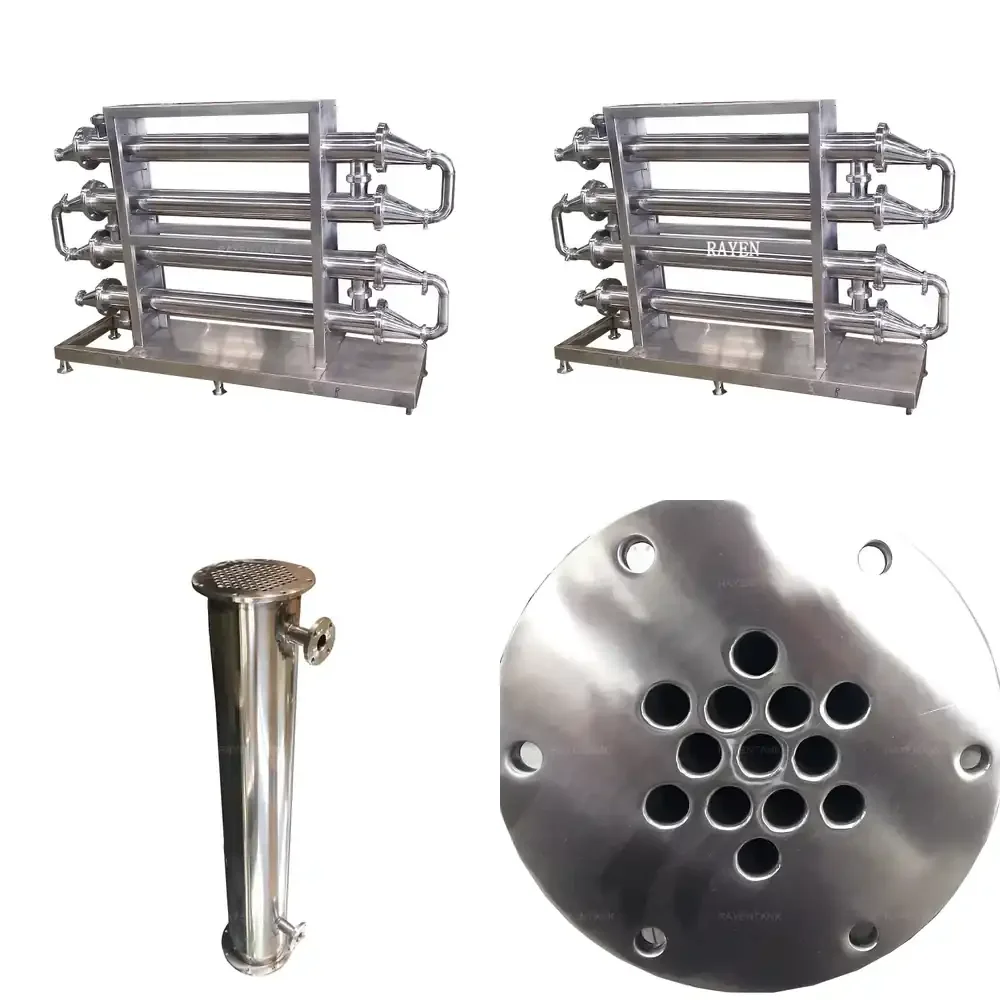 Heat Exchanger Industrial Stainless Steel Tube Condenser
Heat Exchanger Industrial Stainless Steel Tube Condenser