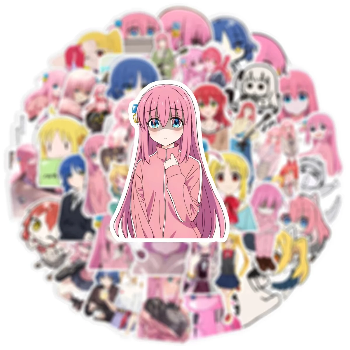 50pcs Bocchi the Rock! Anime Stickers Waterproof PVC Decals for Laptop Guitar Skateboard Water Bottle Phone Case Kawaii Decals
50pcs Bocchi the Rock! Anime Stickers Waterproof PVC Decals for Laptop Guitar Skateboard Water Bottle Phone Case Kawaii Decals