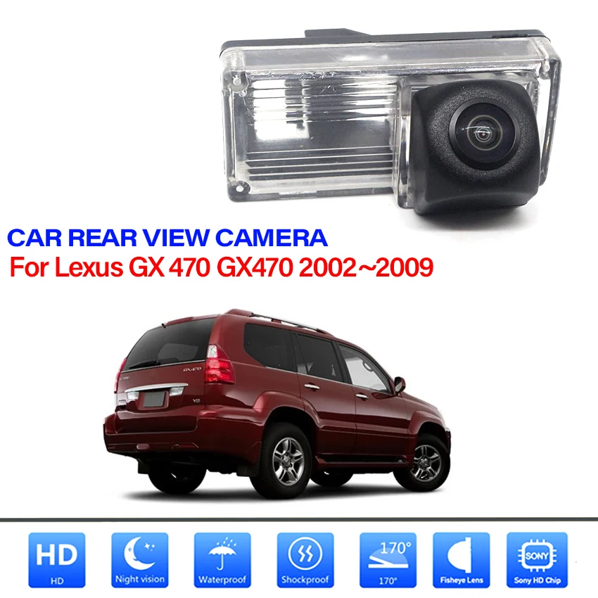 Камера заднего вида для Lexus GX 470 GX470 2002 ~ 2009 HD, камера ночного видения для парковки, водонепроницаемая Высококачественная RCA
Камера заднего вида для Lexus GX 470 GX470 2002 ~ 2009 HD, камера ночного видения для парковки, водонепроницаемая Высококачественная RCA