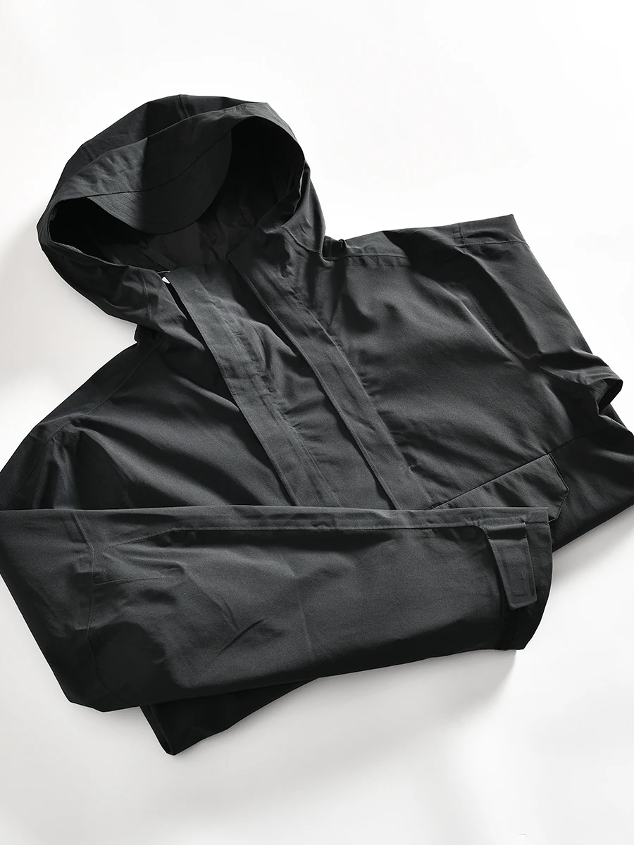 Outdoor Windproof Waterproof Men's Spring Thin Multi-Pocket Jacket Hooded Coat Breathable Standard Fit Fashion Urban Style
Outdoor Windproof Waterproof Men's Spring Thin Multi-Pocket Jacket Hooded Coat Breathable Standard Fit Fashion Urban Style