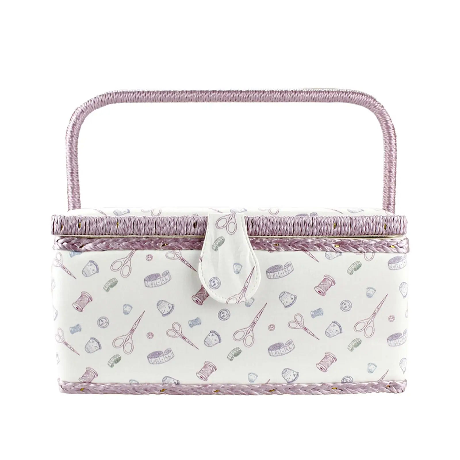 Carrying Case Large Capacity with Handle Universal Accessories Sewing Basket for Beginners
Carrying Case Large Capacity with Handle Universal Accessories Sewing Basket for Beginners