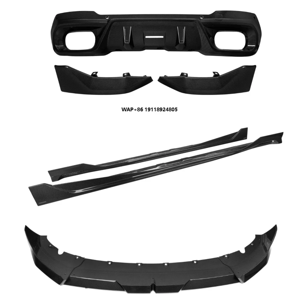 Dry Carbon Fiber Front Bumper Lip Splitters Diffuser Side Skirts SQ Style for X3 G45 G48 2025+
Dry Carbon Fiber Front Bumper Lip Splitters Diffuser Side Skirts SQ Style for X3 G45 G48 2025+