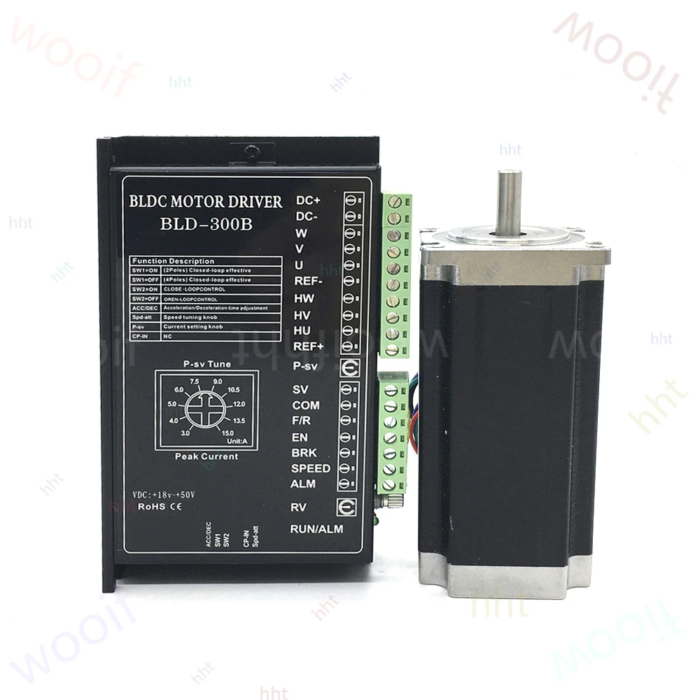 BLDC 188W Brushless Motor Driver Kit Nema23 57mm 3000rpm 0.6Nm DC24V Hall 3PH 8mm Shaft 8 Poles for Medical Equipment
BLDC 188W Brushless Motor Driver Kit Nema23 57mm 3000rpm 0.6Nm DC24V Hall 3PH 8mm Shaft 8 Poles for Medical Equipment