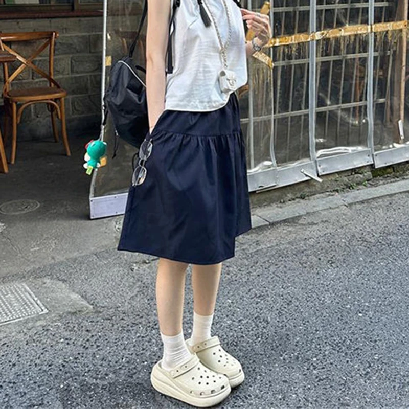MEXZT Vintage Mini Skirt Women Japanese Vintage Elastic High Waist A Line Skirts Summer Harajuku Streetwear Loose Casual Faldas
MEXZT Vintage Mini Skirt Women Japanese Vintage Elastic High Waist A Line Skirts Summer Harajuku Streetwear Loose Casual Faldas
