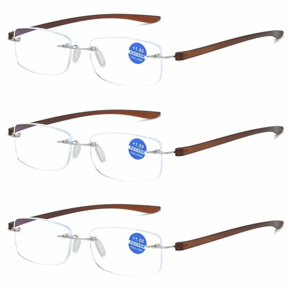 3pcs Anti Blue Light Reading Glasses Men Vintage Style Men Optical Prescription Eyeglasses Frame Women
3pcs Anti Blue Light Reading Glasses Men Vintage Style Men Optical Prescription Eyeglasses Frame Women