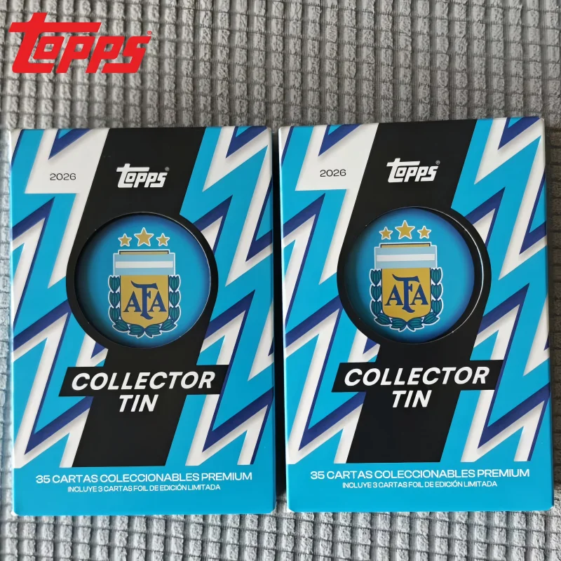 Topps 2025-26 New Selling ARGENTINA Collector Trading Cards Tin Gifts Football Star Card Desktop Decoration Cards Birthday Gifts
Topps 2025-26 New Selling ARGENTINA Collector Trading Cards Tin Gifts Football Star Card Desktop Decoration Cards Birthday Gifts