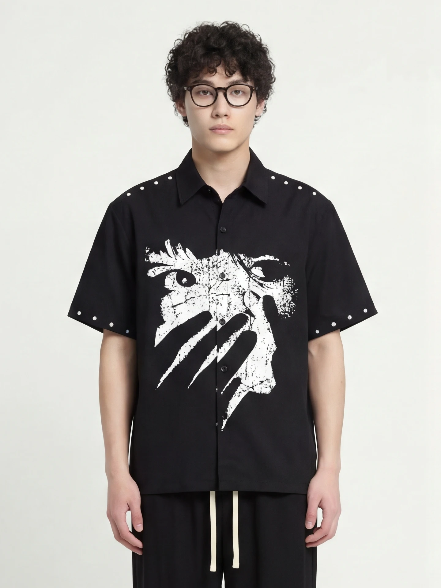 Street Sle Oversize irt from Faded Claw Mark Face Print Summer Breathable Cotton ort Sve Casual Faion for Teens
Street Sle Oversize irt from Faded Claw Mark Face Print Summer Breathable Cotton ort Sve Casual Faion for Teens