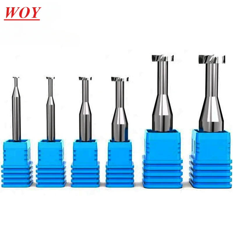 WOY Carbide T Slot Milling Cutter Tungsten Steel End Mill CNC Groove Machining Tool for Metal Aluminum Copper Plastic 3mm-20mm
WOY Carbide T Slot Milling Cutter Tungsten Steel End Mill CNC Groove Machining Tool for Metal Aluminum Copper Plastic 3mm-20mm