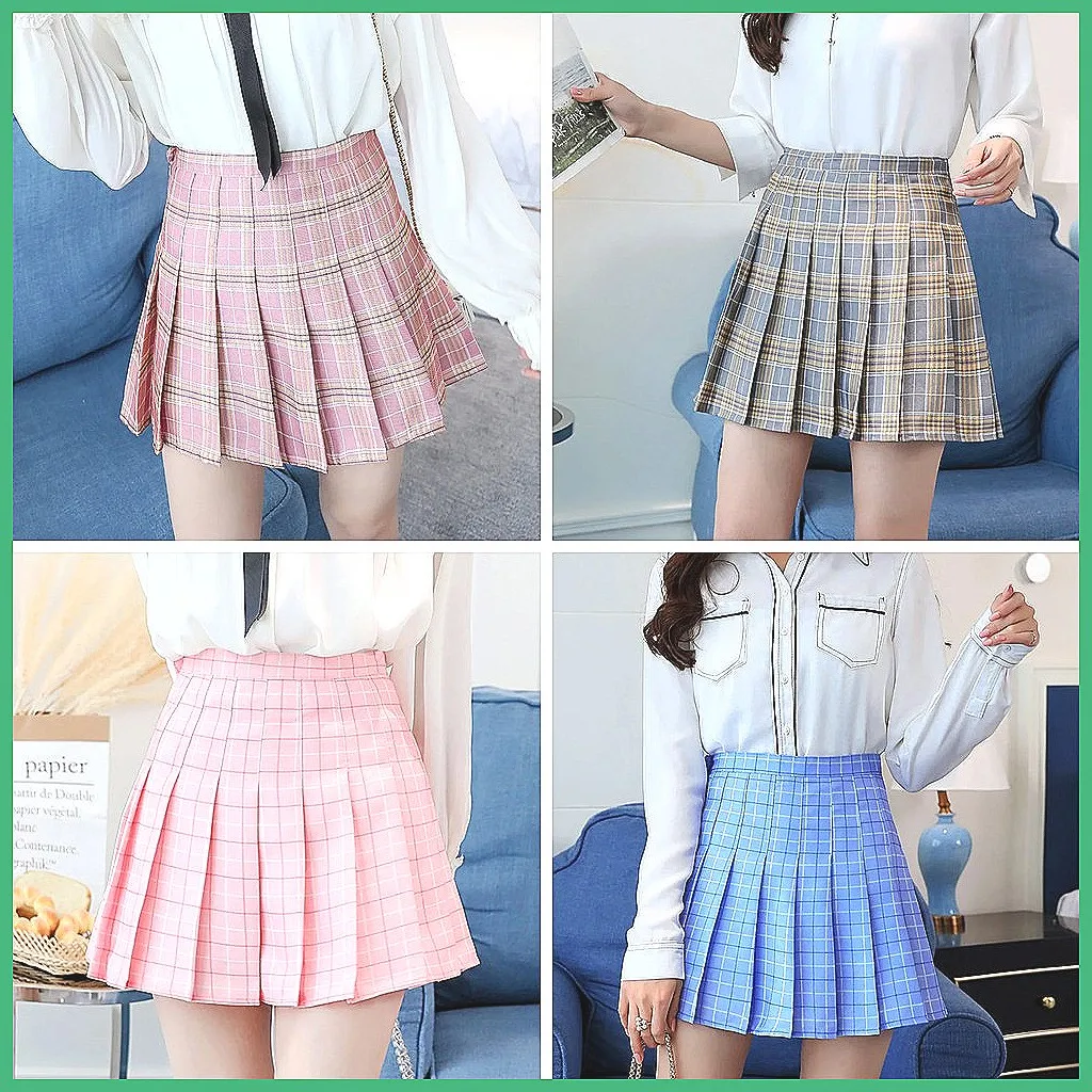 Women's Vintage High Waist Tennis Skirt - Slimming Mini Skirt for Summer, Casual Fashion, Fast Shipping (Character Count: 78)
Women's Vintage High Waist Tennis Skirt - Slimming Mini Skirt for Summer, Casual Fashion, Fast Shipping (Character Count: 78)