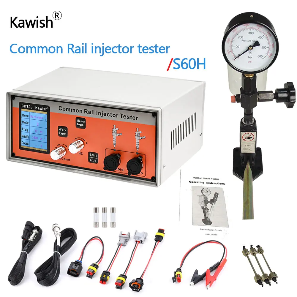 2025 Новинка! Обновленный тестер дизельных форсунок Common Rail CIT800, тестер дизельных пьезоинжекторов и валидатор инжектора S60H
2025 Новинка! Обновленный тестер дизельных форсунок Common Rail CIT800, тестер дизельных пьезоинжекторов и валидатор инжектора S60H