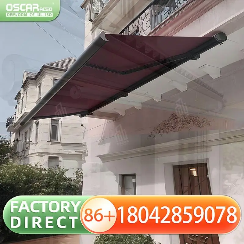 Folding Arm Awning Electric Retractable for Garden Balcony Courtyard Outdoor FullFrame Shade Shelter Retractable Awning
Folding Arm Awning Electric Retractable for Garden Balcony Courtyard Outdoor FullFrame Shade Shelter Retractable Awning