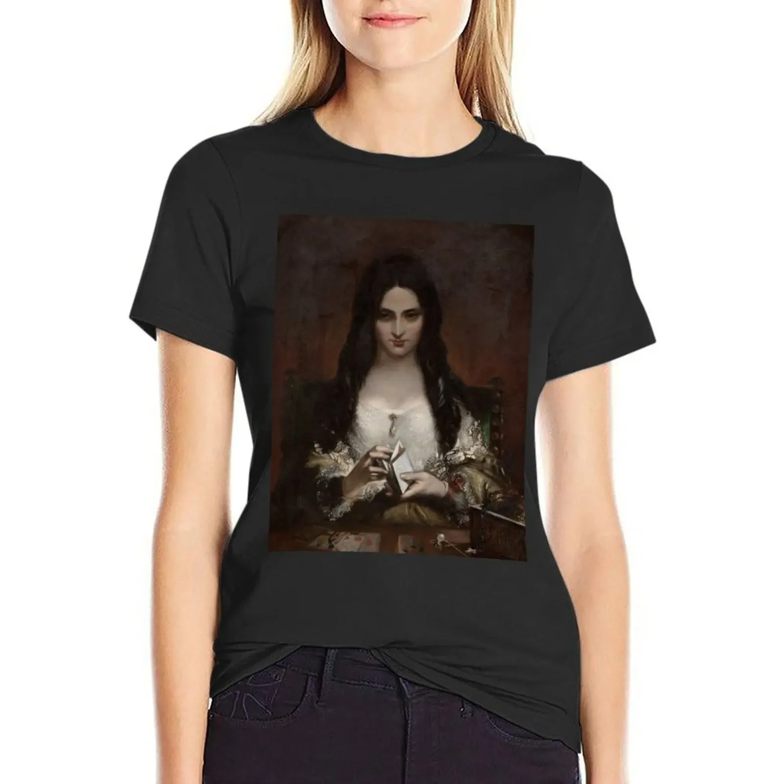 The Wish by Theodor von Holst T-Shirt animal prinfor graphics black t-shirts for Women
The Wish by Theodor von Holst T-Shirt animal prinfor graphics black t-shirts for Women